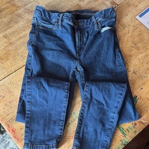 Simply Vera Vera Wang Women's Dark Blue Skinny Jeans